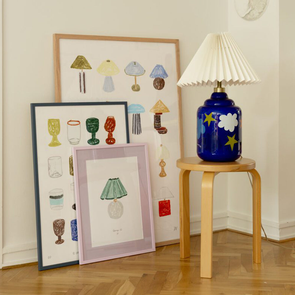 A Collection of Glasses Art Print