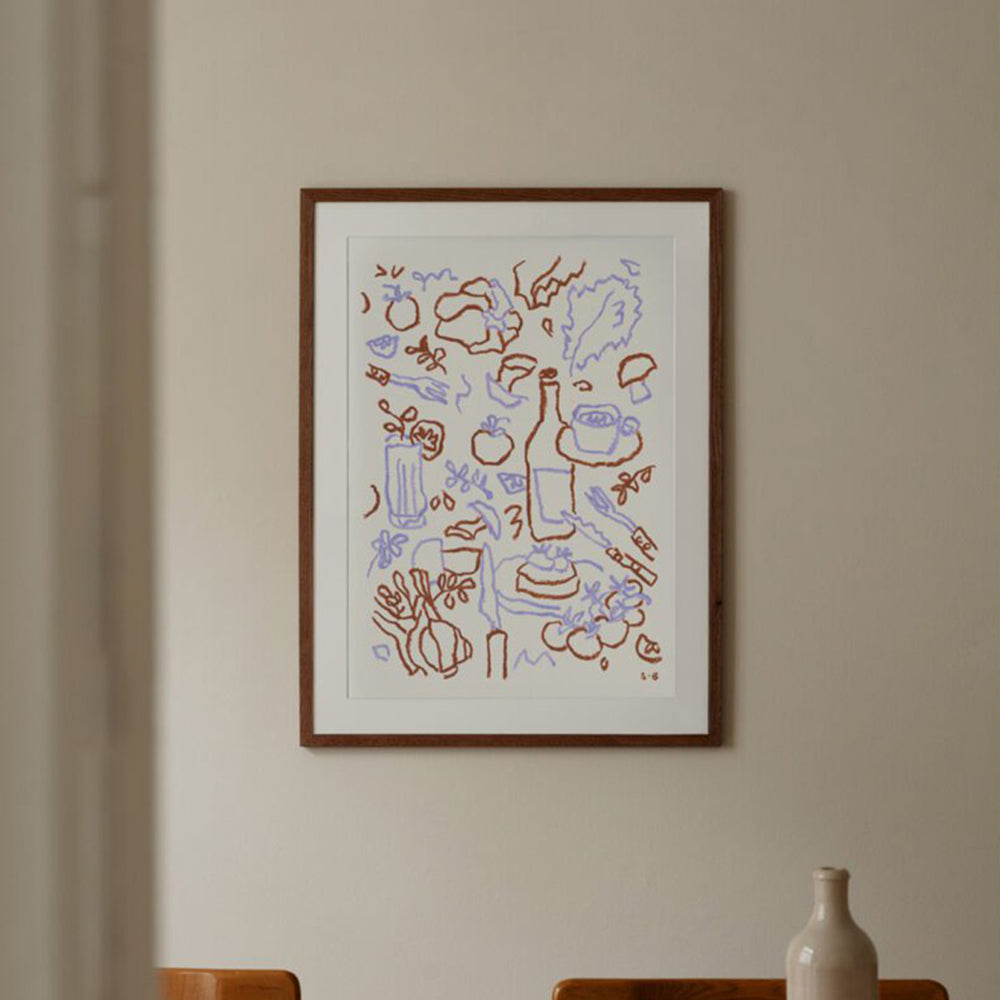 Cooking Session Art Print