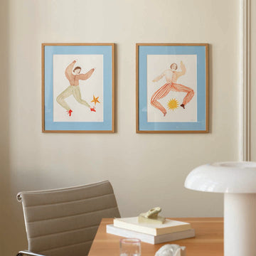Fun with the Sun Art Print