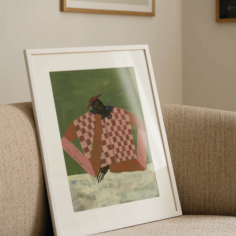 In My Head Art Print