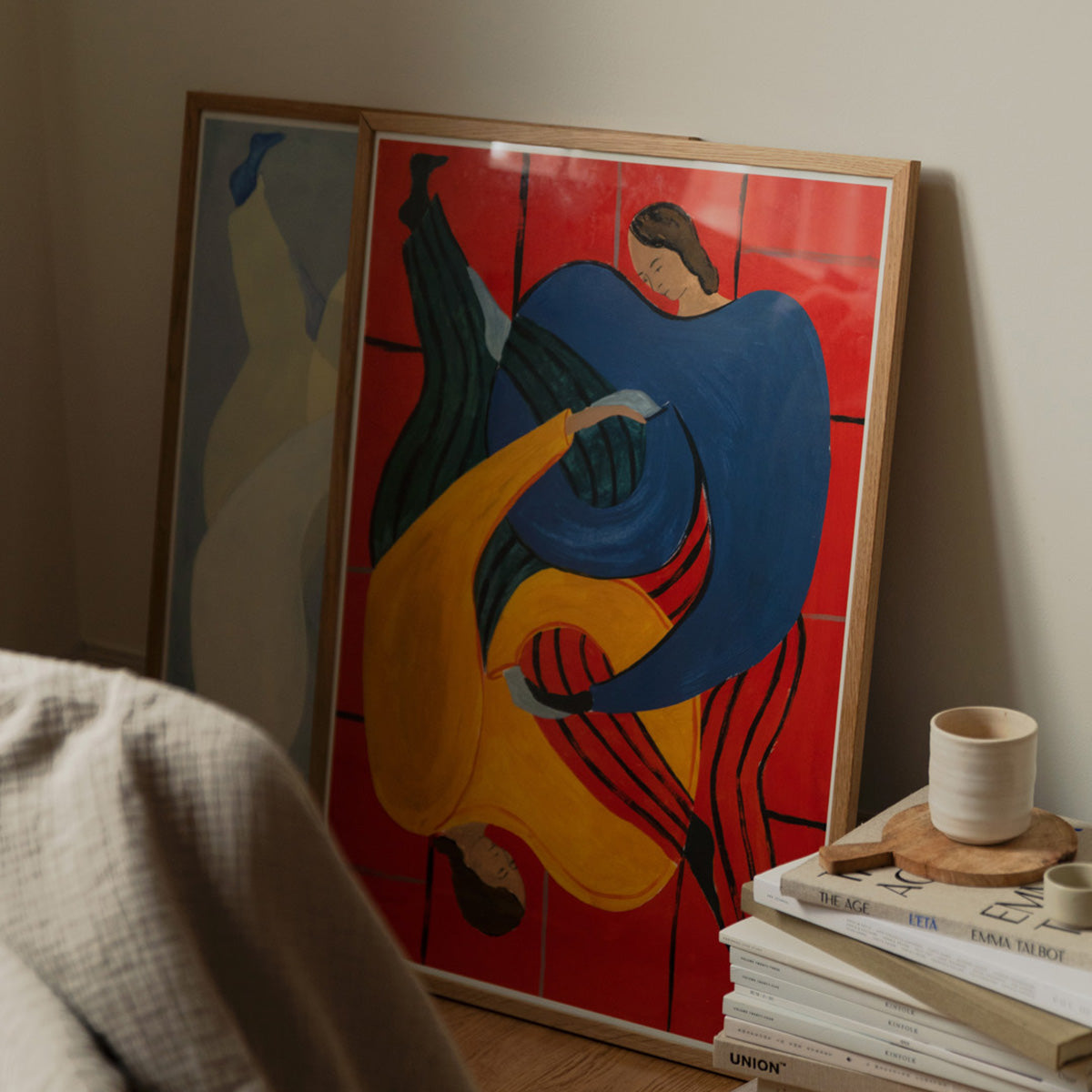 Hold You - Red Print – Life Interiors