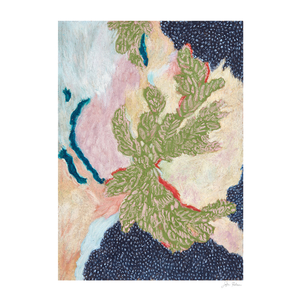 Little Green Art Print