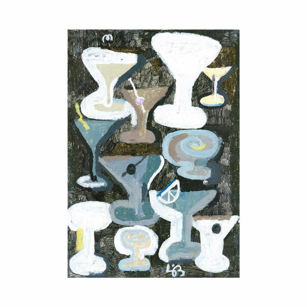 Martinis Art Print