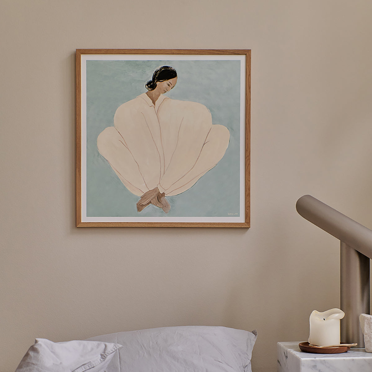 【フレーム付】The Poster Club Meet Me At Jaures Póster Meet me at Jaures by Sofia Lind x The Poster Club | Westwing