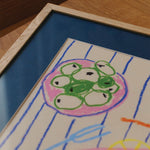 Martini and Oysters Art Print