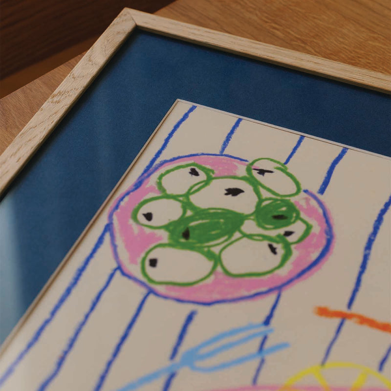 Martini and Oysters Art Print