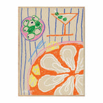 Martini and Oysters Art Print