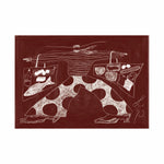 Sams Shopping Art Print