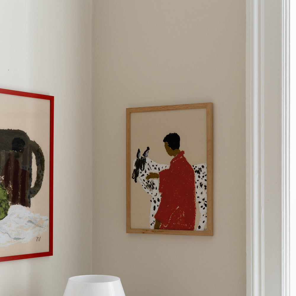 Spotted Horse Art Print