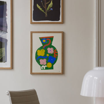 Summer Vase 01 Art Print