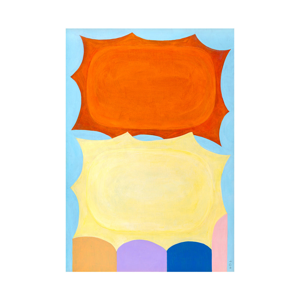 Sun Stump Art Print
