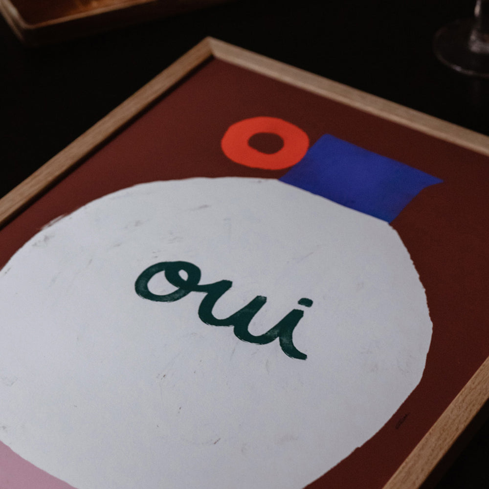 Vase Oui Print