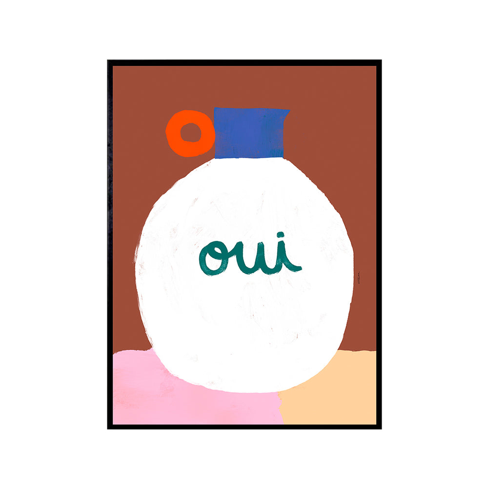 Vase Oui Print