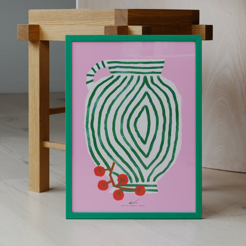 Vase and Currants Print