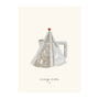 Vintage Kettle Art Print - A4