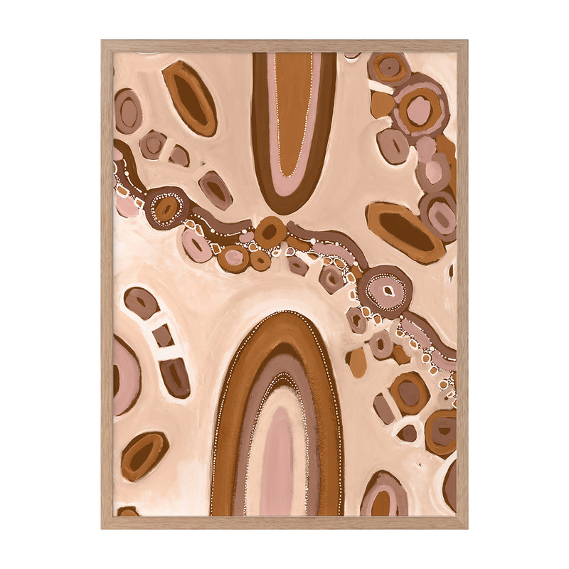 Oak Framed Print No Matboard