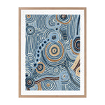 Oak Framed Print With Matboard