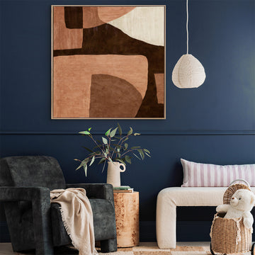Oak Framed Canvas