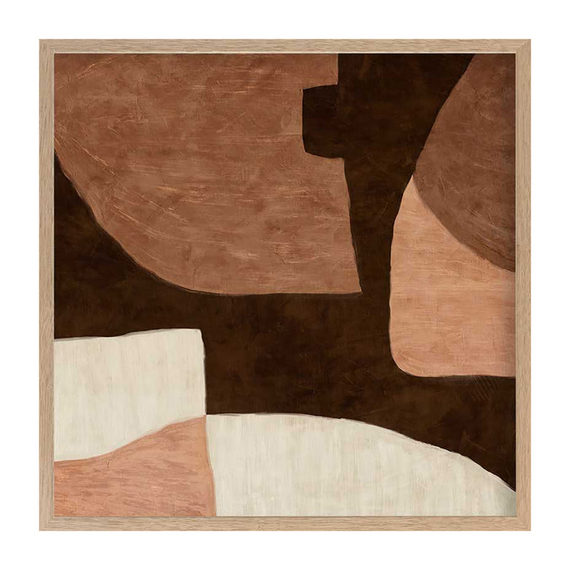 Oak Framed Print With Matboard
