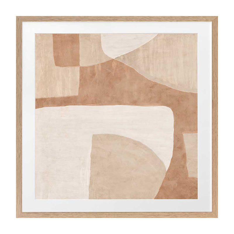 Oak Framed Print With Matboard