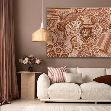 Oak Framed Canvas