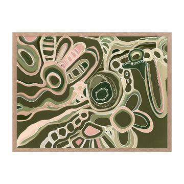 Oak Framed Print No Matboard