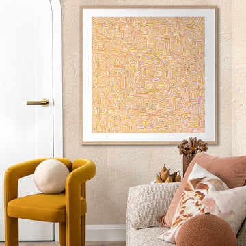 Lukarrara Jukurrpa Art Print