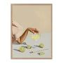 Margarita Portrait Art Print - Oak Framed Print, No Matboard / 106 x 141.5cm