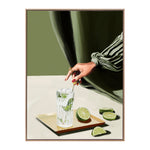 Mojito Portrait Art Print