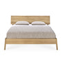 Air Queen Bed Frame (Oak) - Air Queen Bed Frame (Oak)