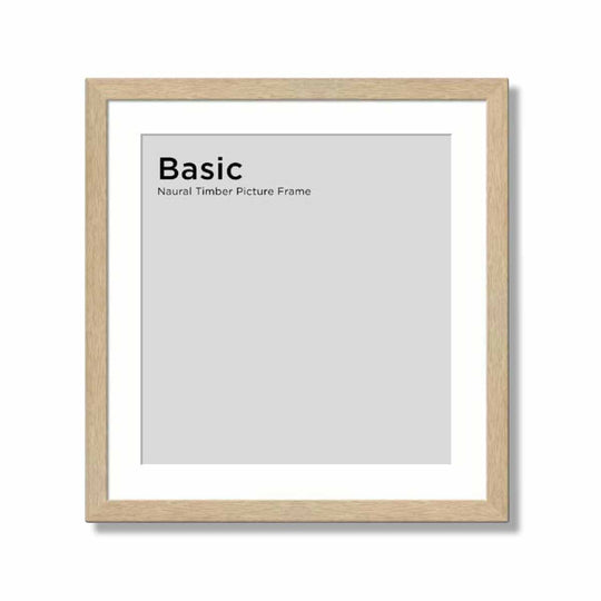 Basic Graphic Frame Basic Natural Timber Picture Frame – Life Interiors