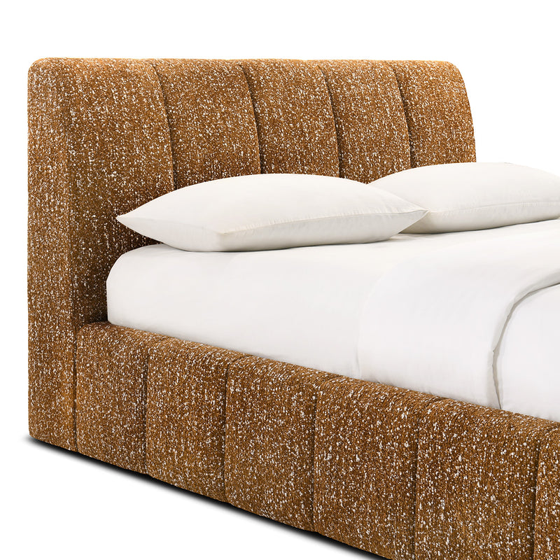 Terracotta Mixed Boucle