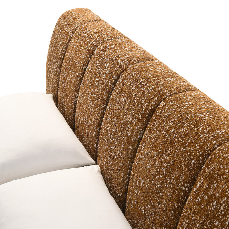 Terracotta Mixed Boucle