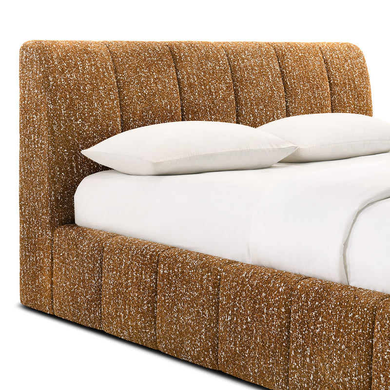 Terracotta Mixed Boucle