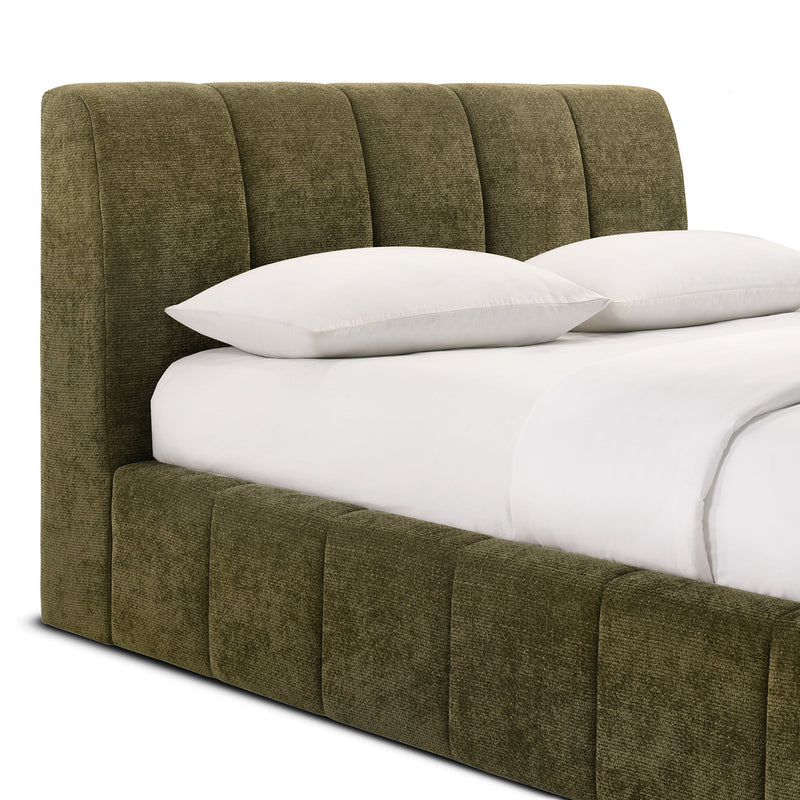 Olive Textured Weave