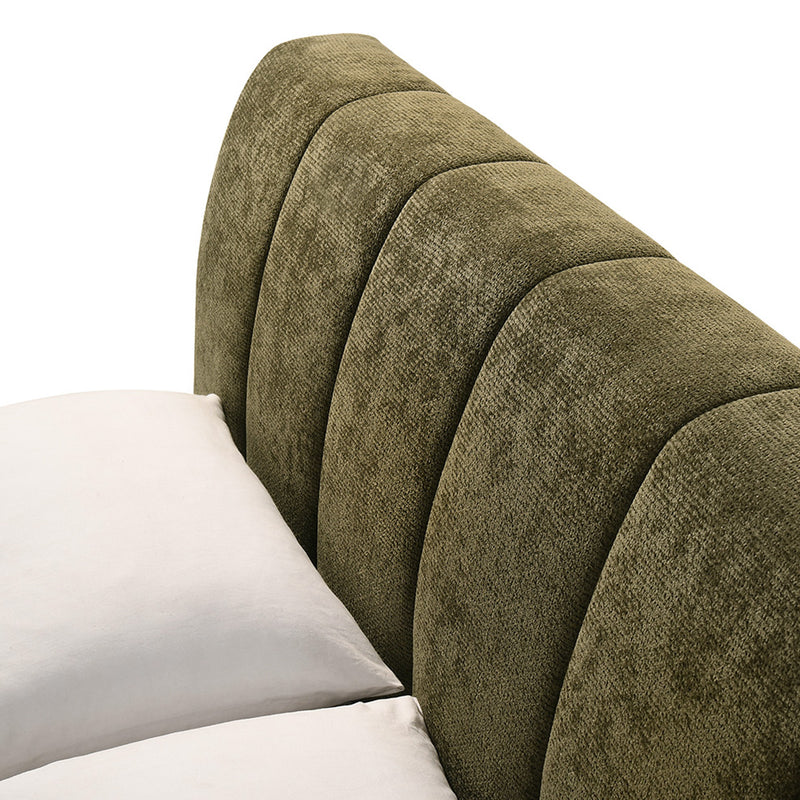 Olive Textured Weave