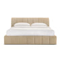Allocco King Bed - Camel Textured Weave