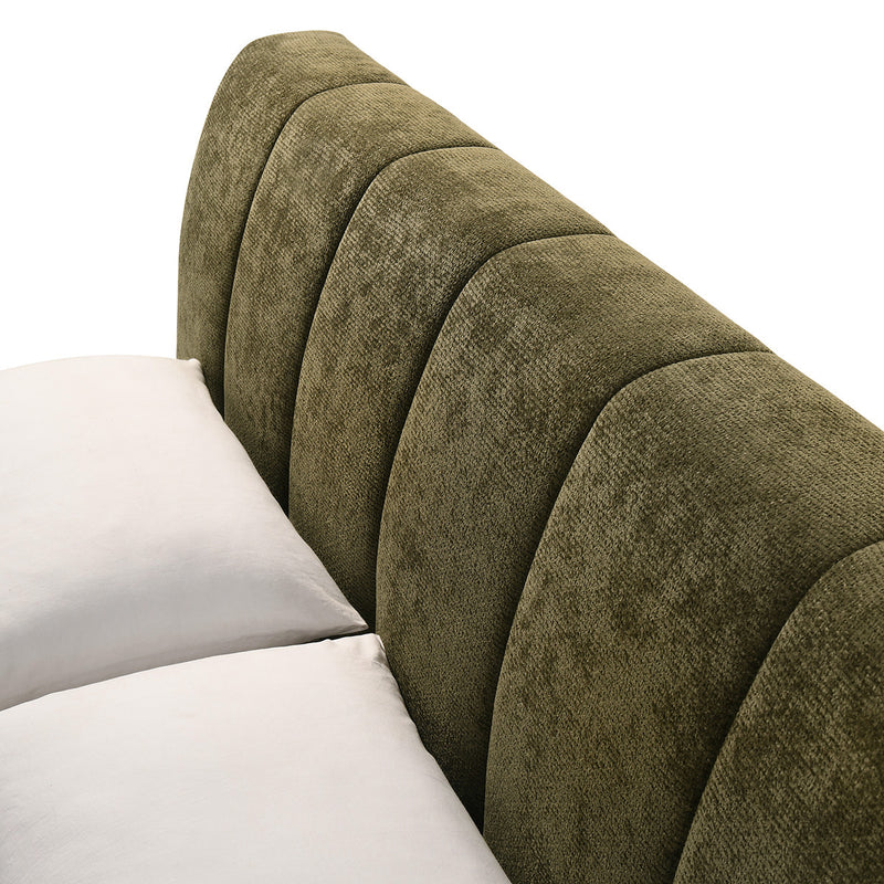 Olive Textured Weave