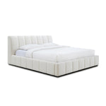 Allocco King Bed (Cream)