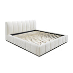 Allocco King Bed (Cream)