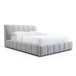 Allocco Queen Bed (Mixed Grey Boucle)
