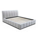 Allocco Queen Bed (Mixed Grey Boucle)