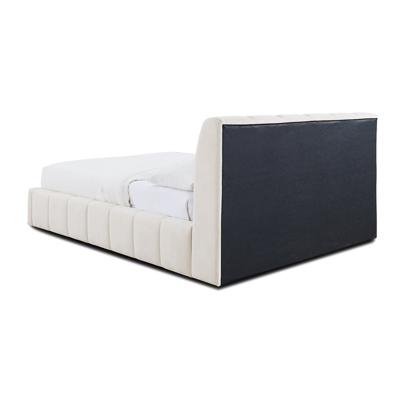 Allocco Queen Bed (Cream)