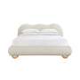 Amalfi Double Bed - Sand Boucle