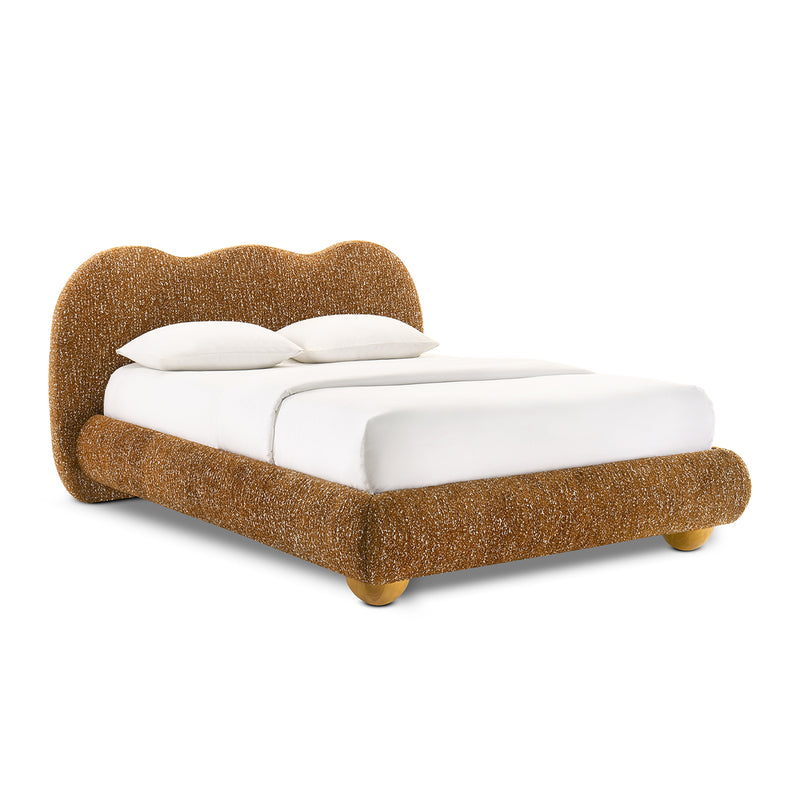 Terracotta Mixed Boucle