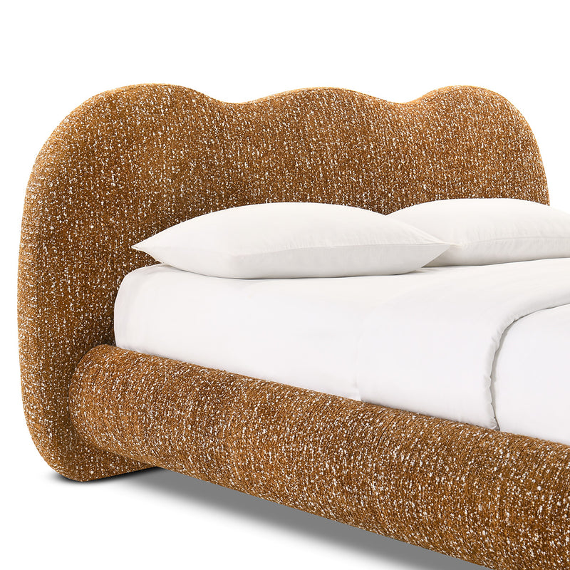 Terracotta Mixed Boucle