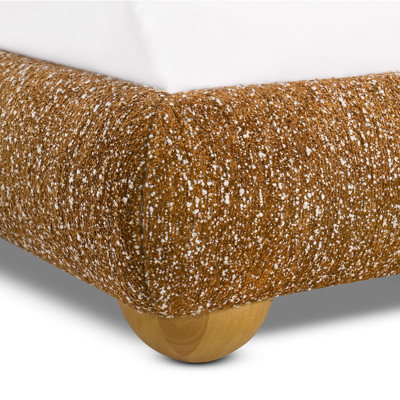 Terracotta Mixed Boucle