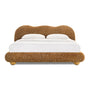 Amalfi King Bed - Terracotta Mixed Boucle
