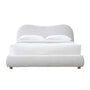 Cloud Double Bed - Cream Boucle