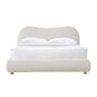 Cloud Double Bed - Cream Boucle